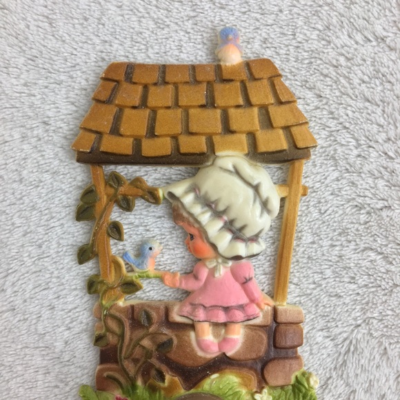 Vintage 1950s Children’s Wall Hooks girl kids rare - Picture 7 of 16